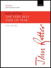 The Very Best Time of the Year SATB Full Score cover